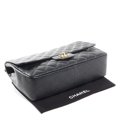 Chanel Caviar Jumbo Single Flap Black 4 of 8