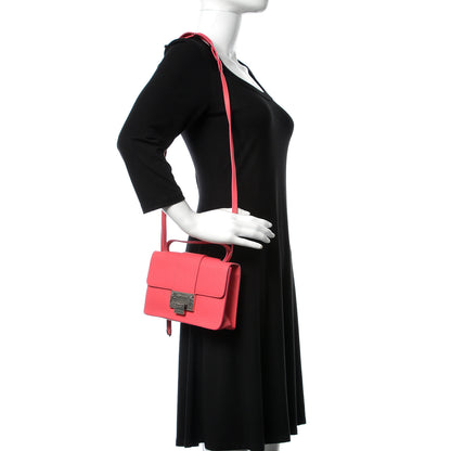 Jimmy Choo Soft Grainy Goatskin Rebel Crossbody Pink 2 of 8