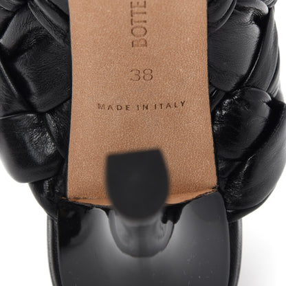 Bottega Veneta Shiny Nappa Intrecciato The Bold 105 Mules 38 Black 6 of 7