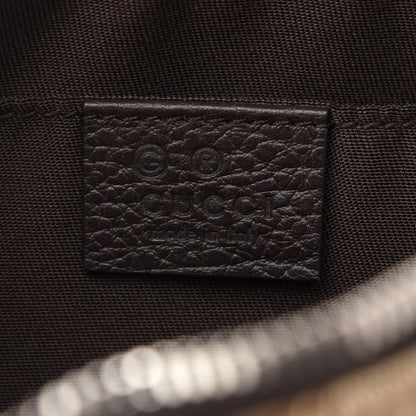 Gucci Monogram Belt Bag Dark Brown 6 of 9