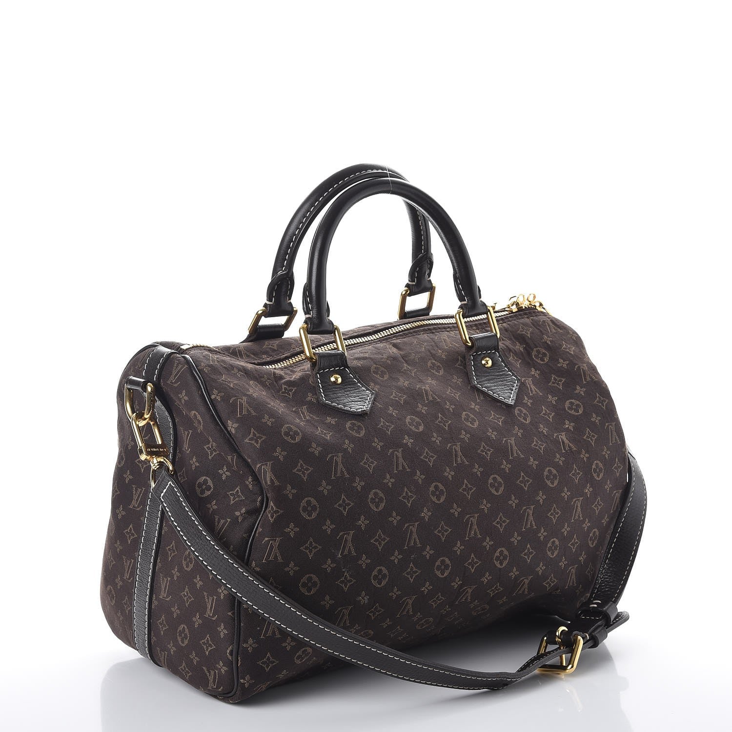 Louis Vuitton Monogram Idylle Speedy Bandouliere 30 Fusain 3 of 12