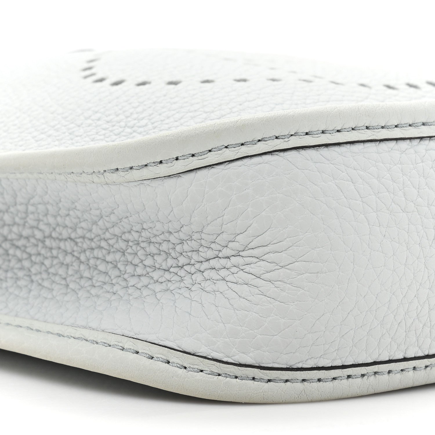 Hermes Taurillon Clemence Amazone Evelyne TPM Bleu Pale Etain 8 of 10