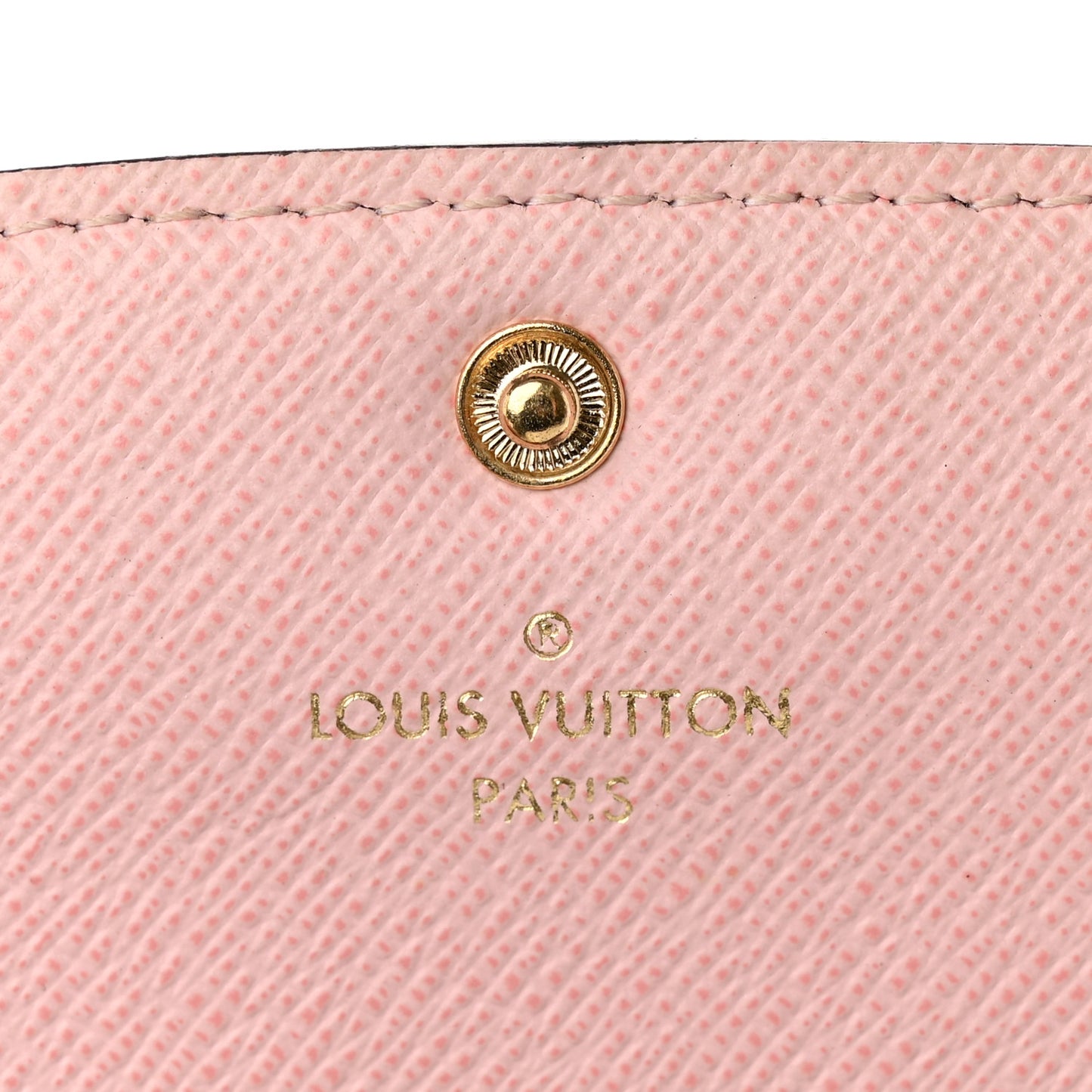Monogram Emilie Wallet Rose Ballerine