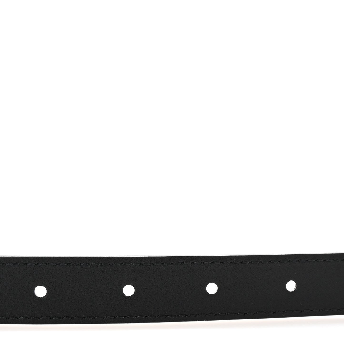 Calfskin Double G 20mm Belt 75 30 Black