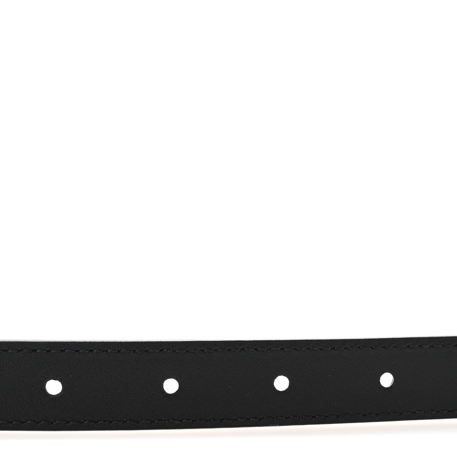 Gucci Calfskin Double G 20mm Belt 75 30 Black 4 of 6
