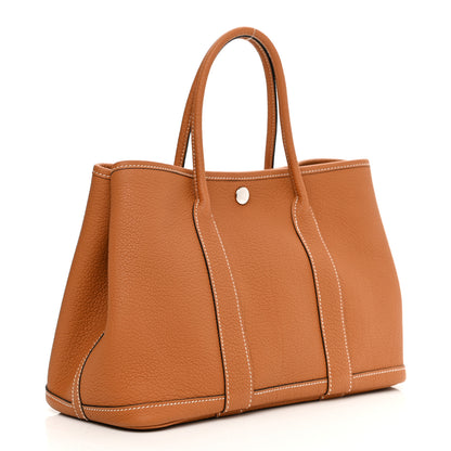 Hermes Negonda Garden Party 30 TPM Toffee 3 of 11
