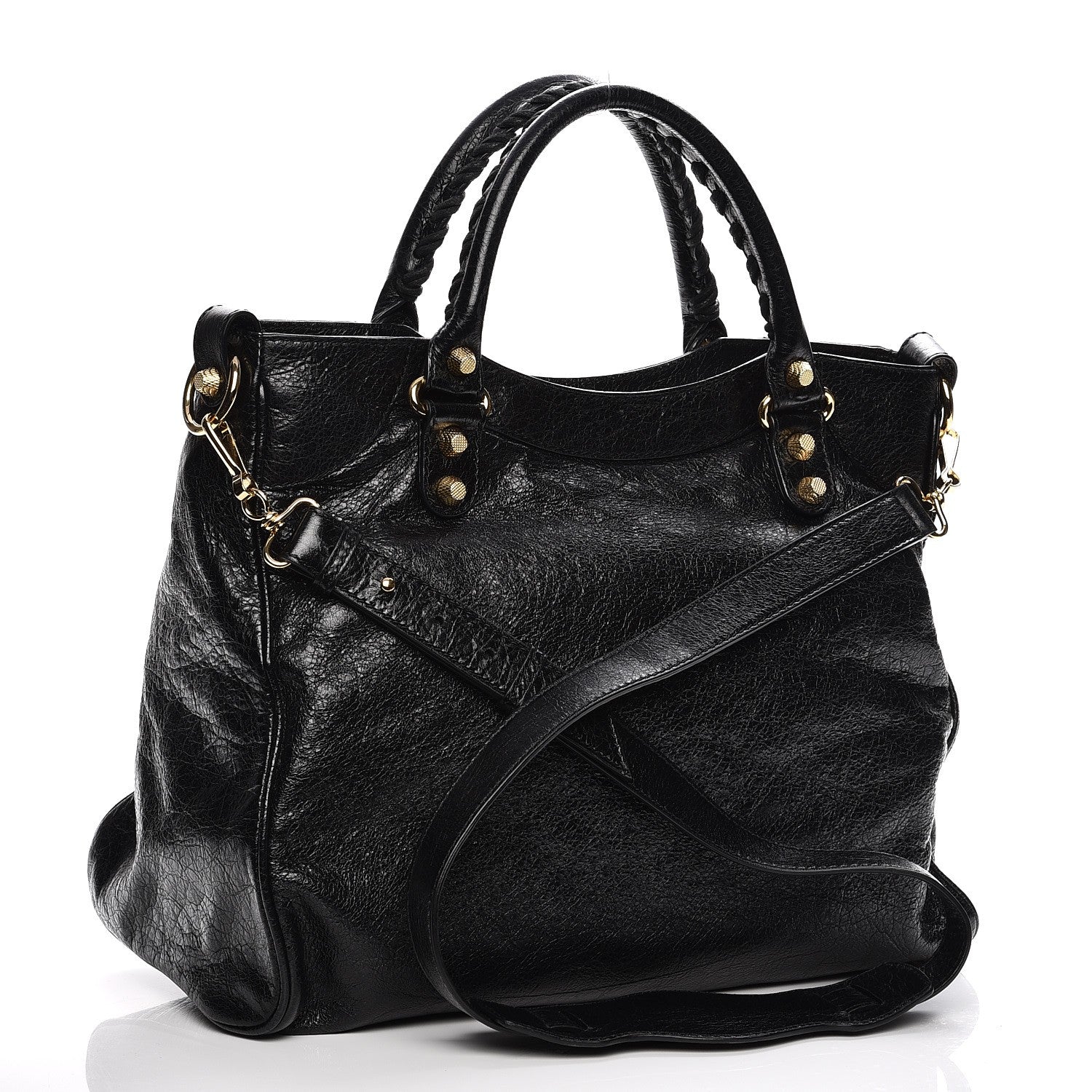 Balenciaga Agneau Giant 12 Gold Hardware Velo Black 4 of 9
