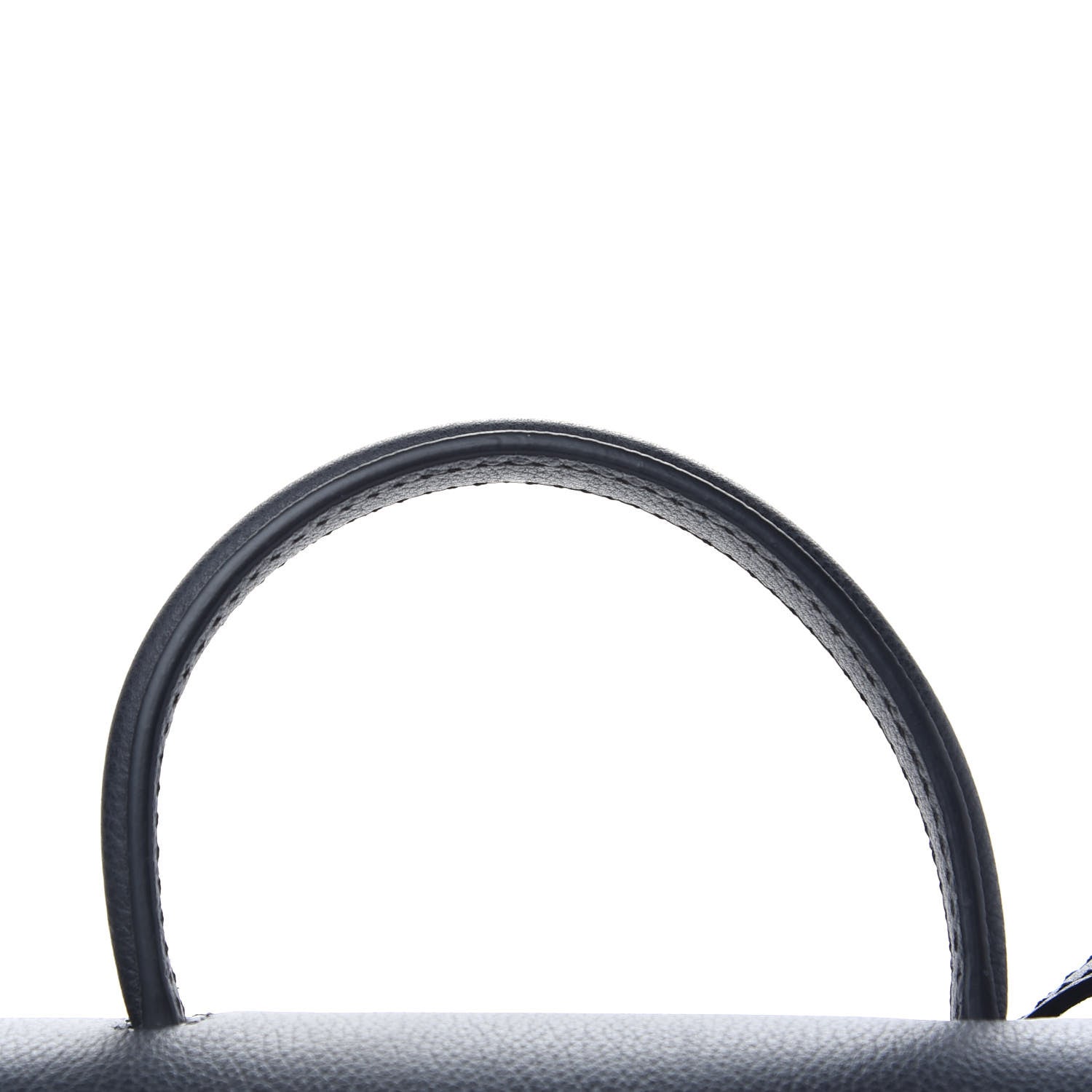 Versace Grained Calfskin Small La Medusa Top Handle Bag Black Lilac 9 of 9