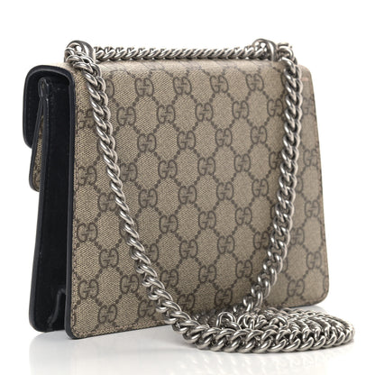 Gucci GG Supreme Monogram Mini Dionysus Shoulder Bag Black 3 of 13