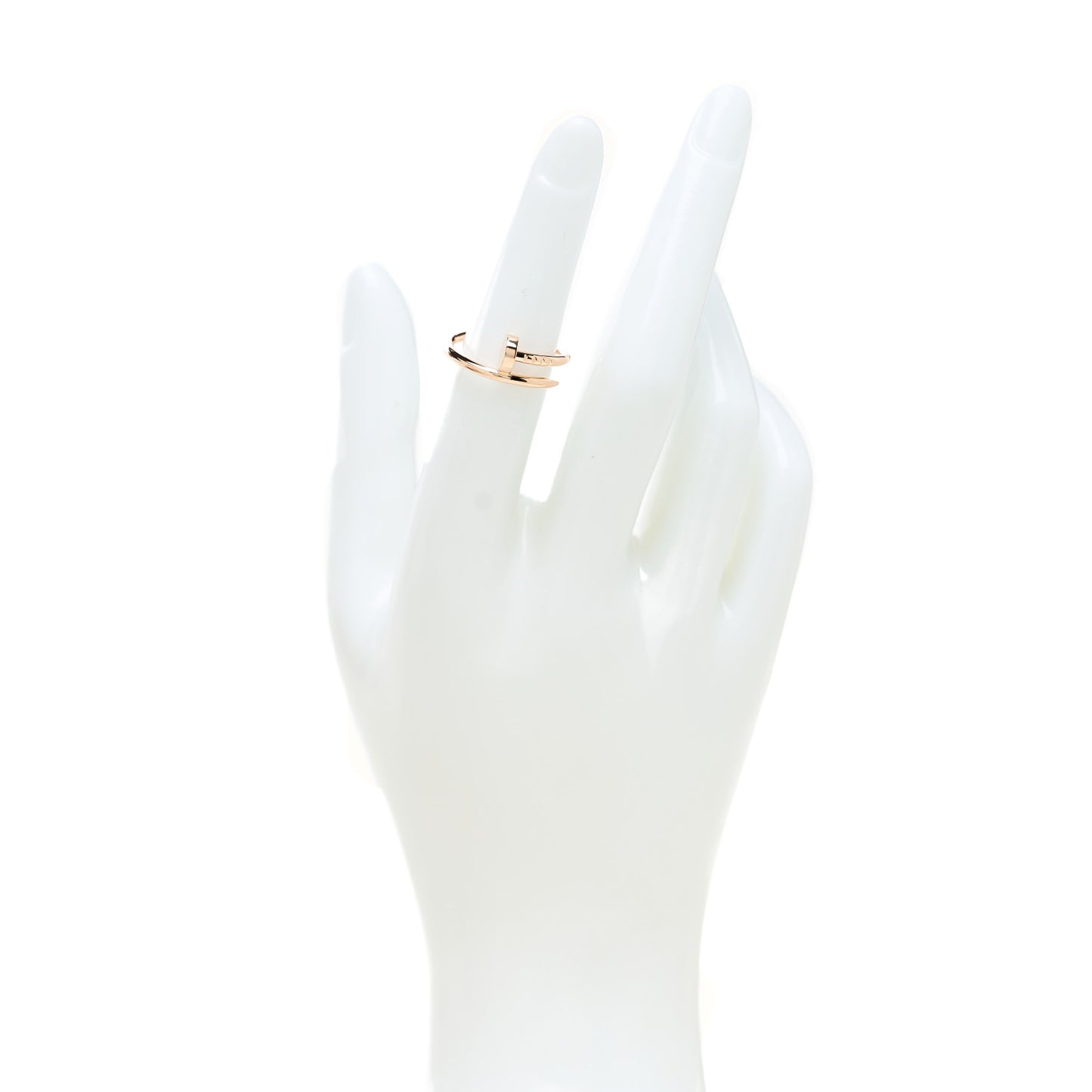 18K Yellow Gold Small Juste Un Clou Ring 50 5.5
