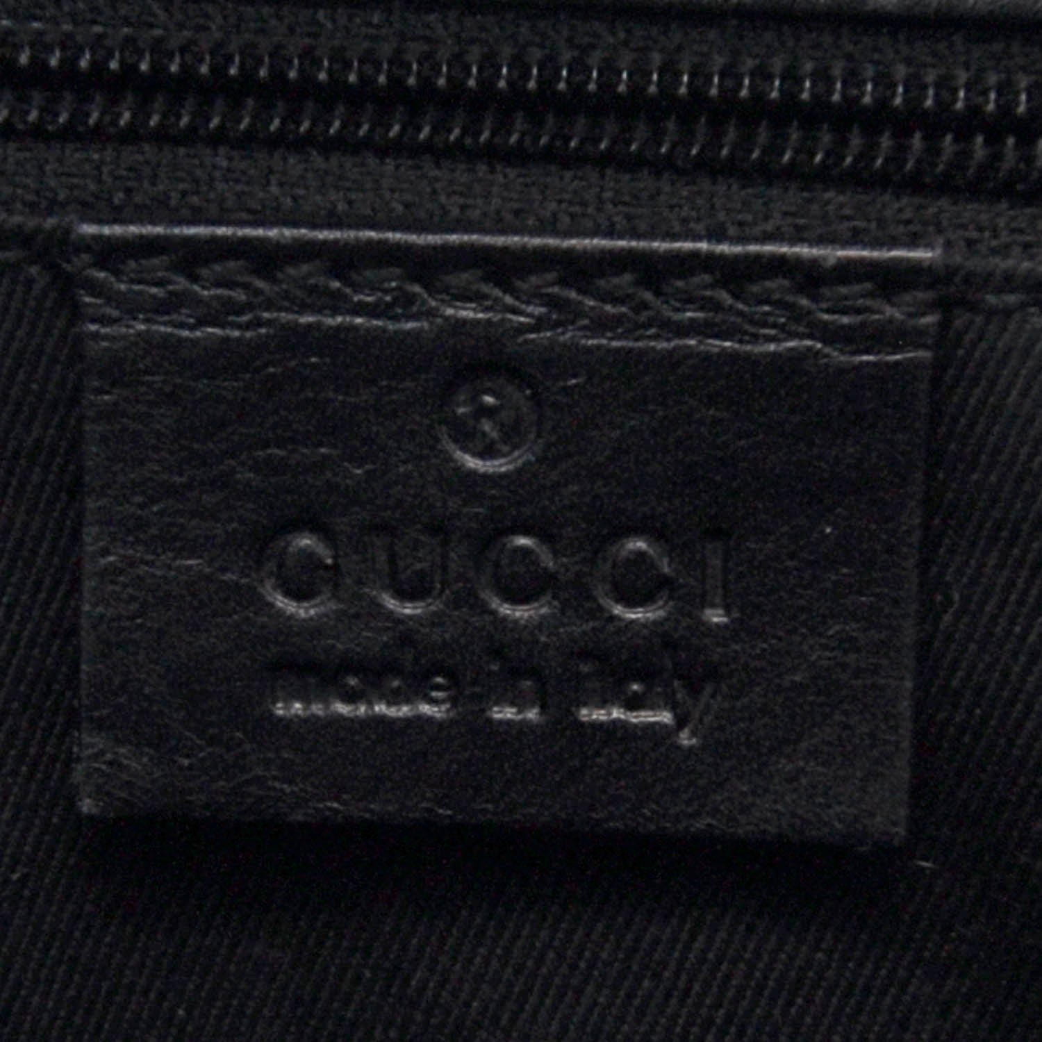 Gucci Monogram Small Bardot Black 8 of 9