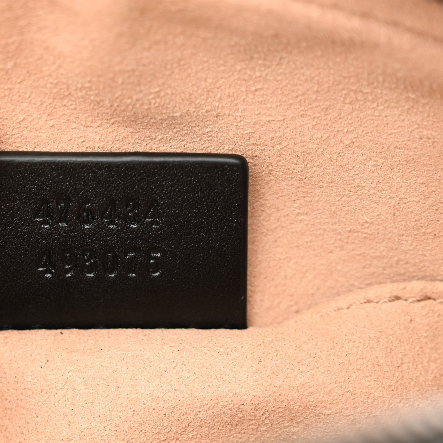 Gucci Calfskin Matelasse GG Marmont Belt Bag 85 34 Black 8 of 12