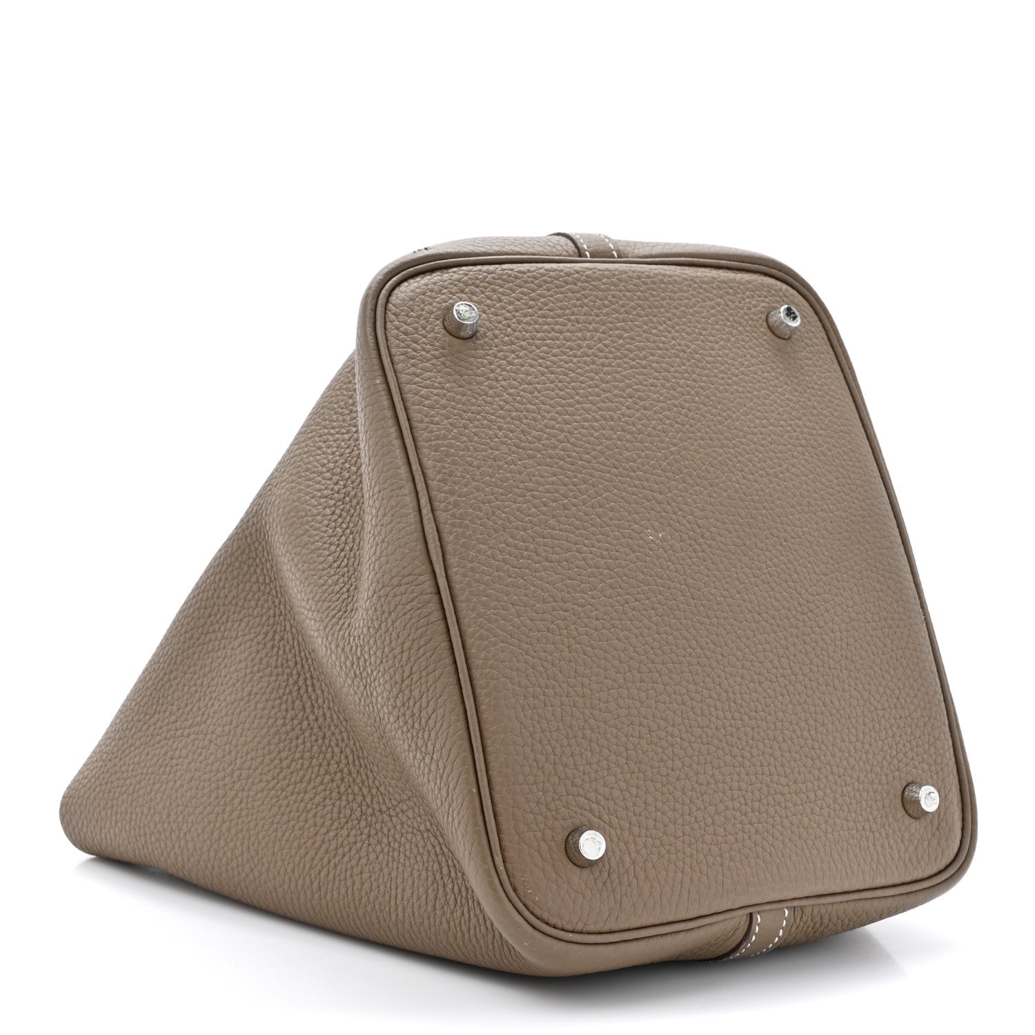 Hermes Taurillon Clemence Picotin Lock 22 MM Etoupe 4 of 15