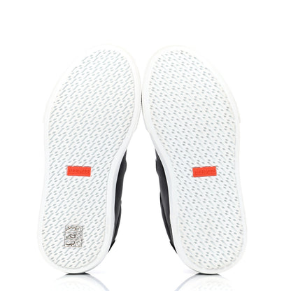 Hermes Calfskin Day Sneakers 35 Black 4 of 4