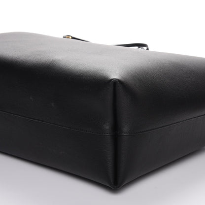 Saint Laurent Calfskin Large Shopping Tote Black 13 of 13