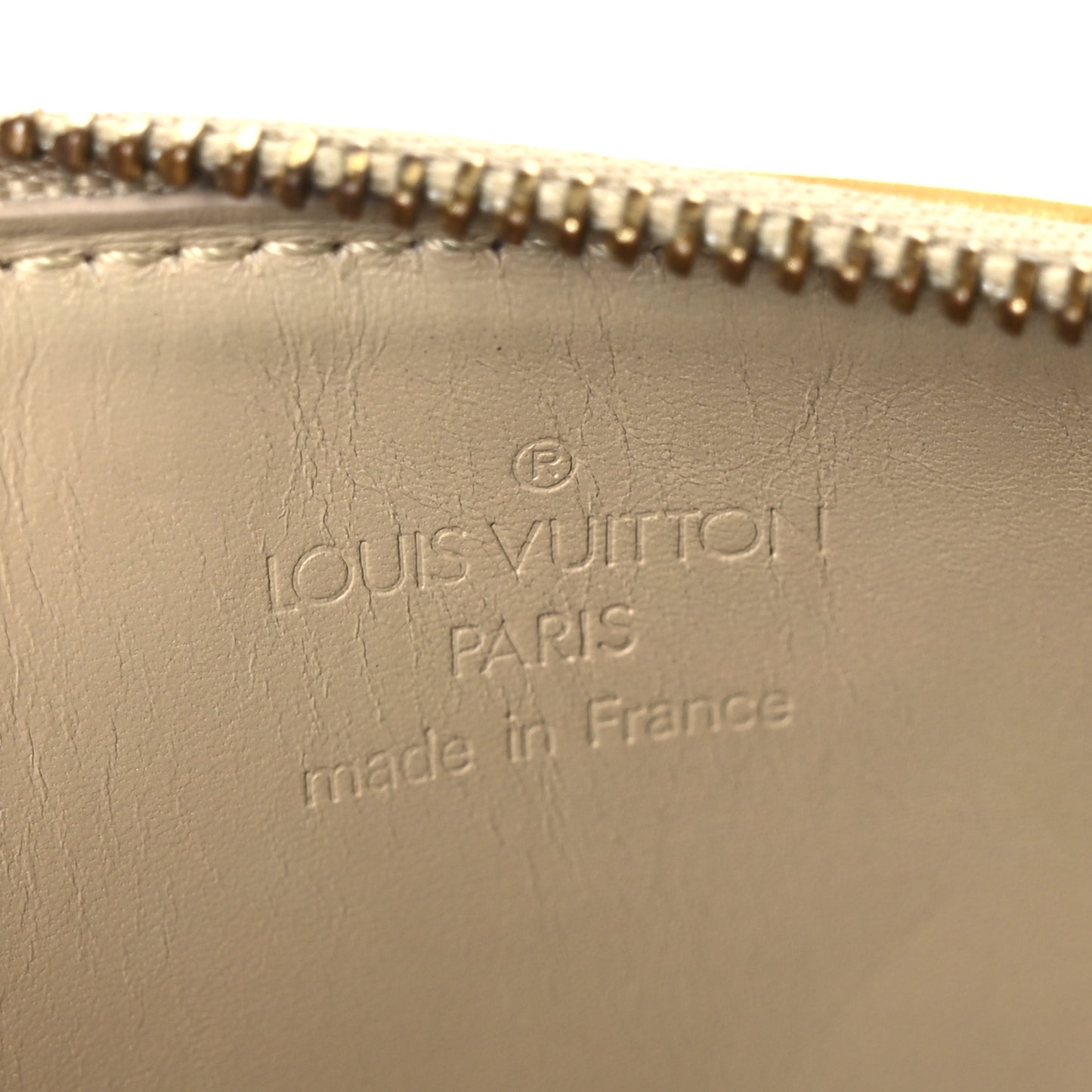 Vernis Lexington Pochette Beige