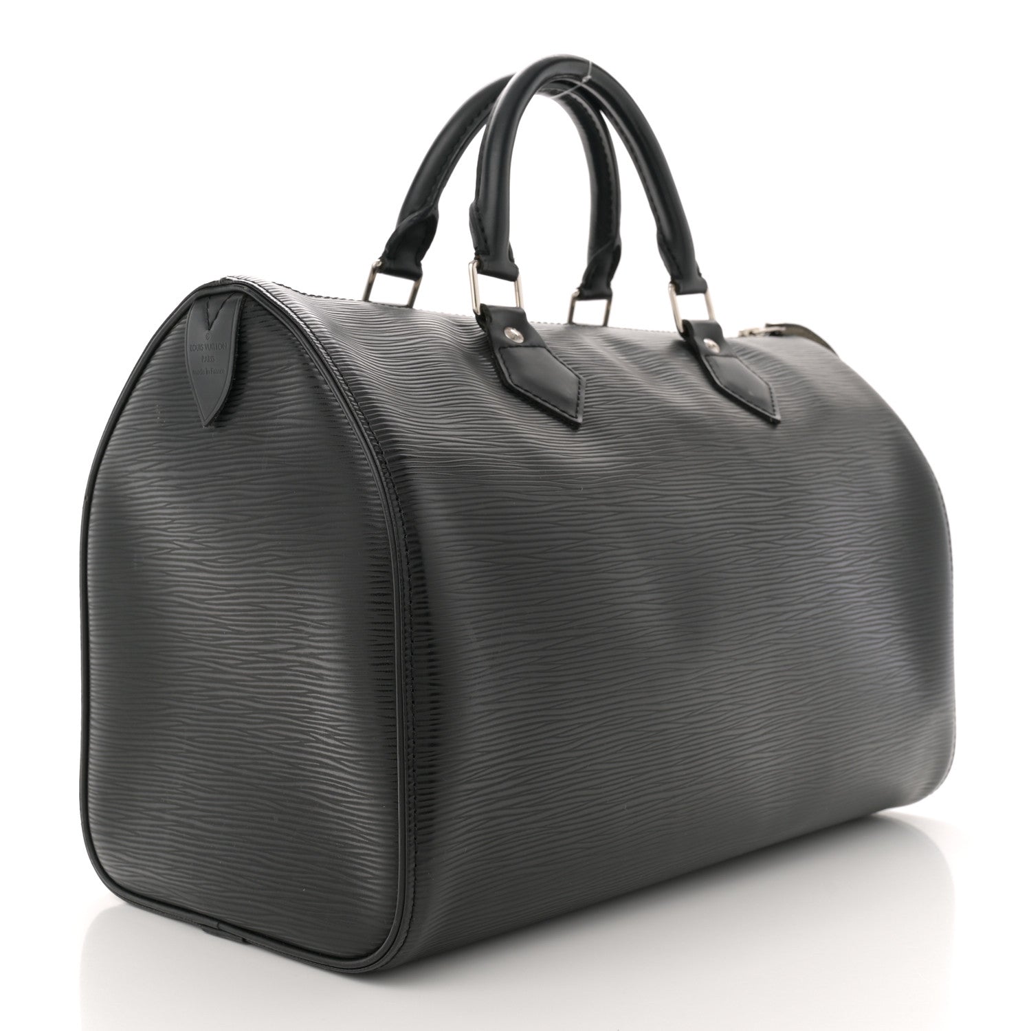 Louis Vuitton Epi Speedy 30 Black 3 of 11