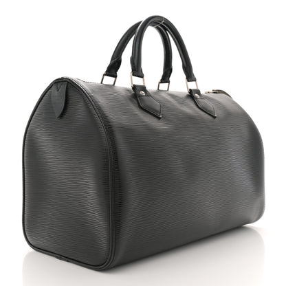 Louis Vuitton Epi Speedy 30 Black 3 of 11
