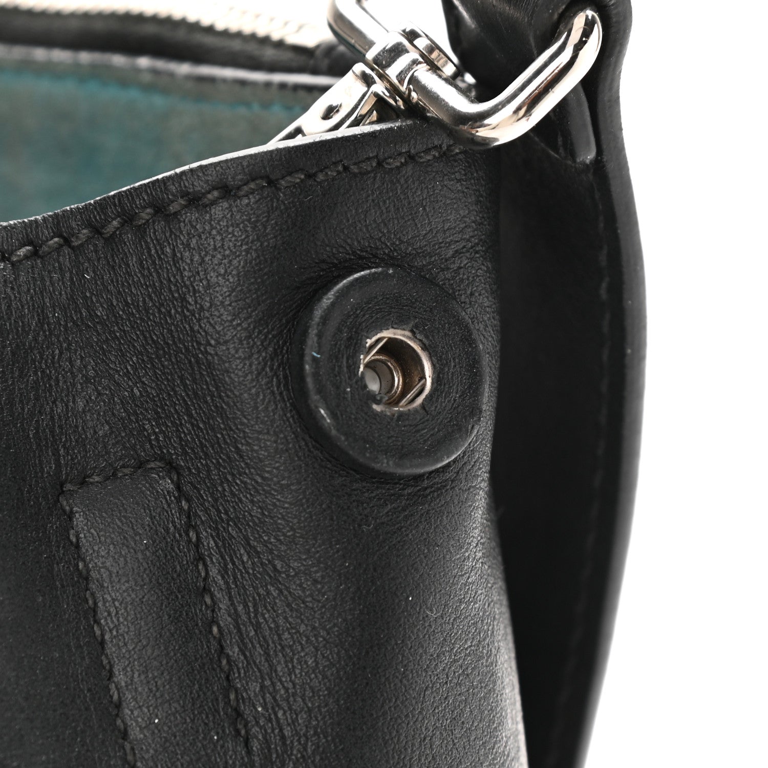 Prada Soft Calfskin Galleria Double Zip Tote Black 14 of 21