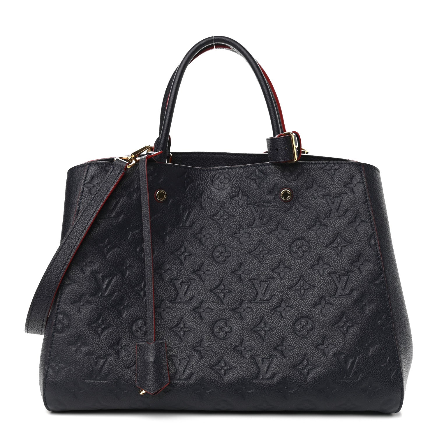Louis Vuitton Empreinte Montaigne GM Marine Rouge 1 of 11