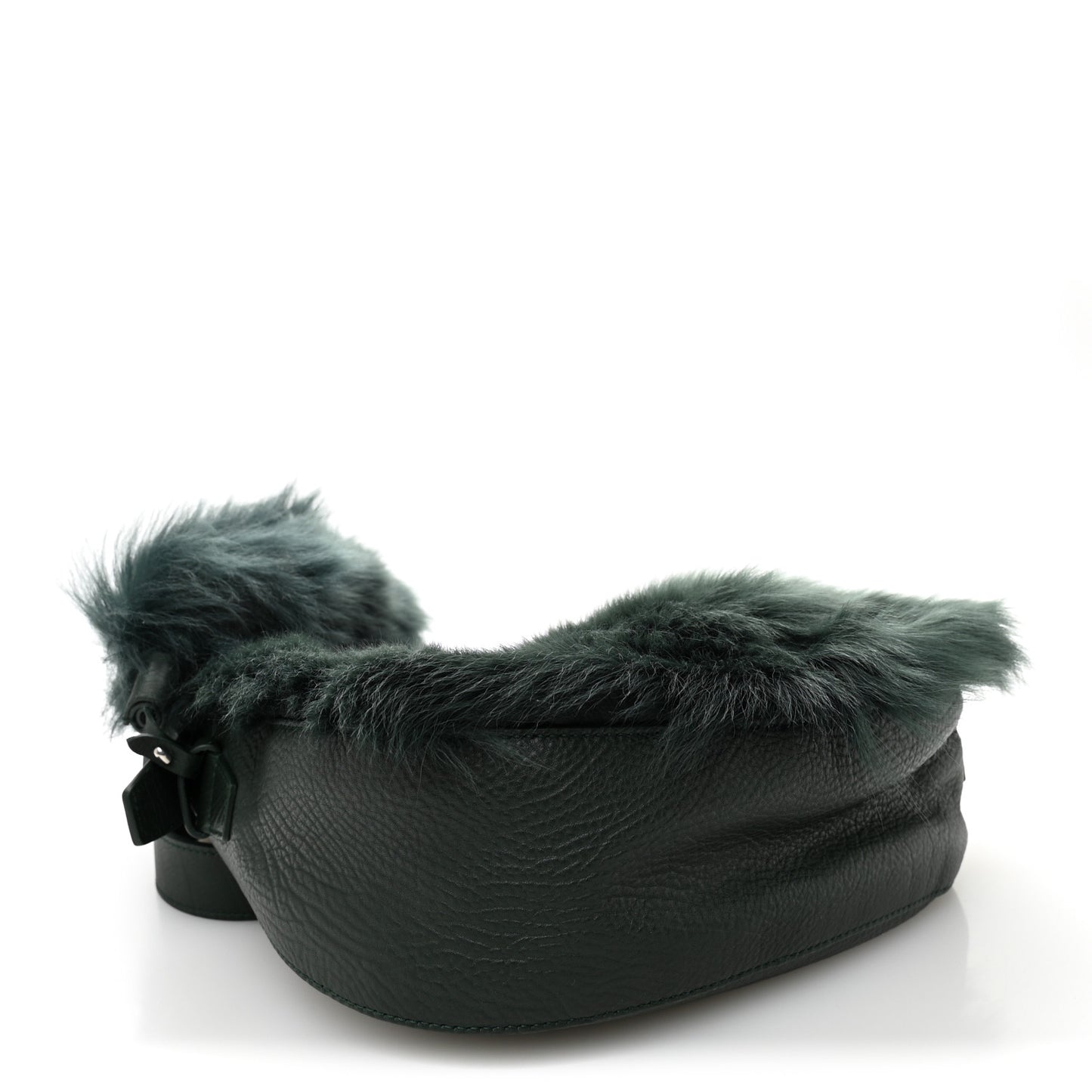 Shearling Small Knight Crossbody Bag Vine