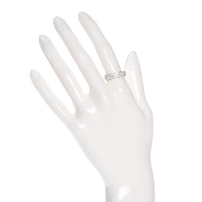 Tiffany 18K White Gold Diamond Metro Five Row Ring 6.5 2 of 6