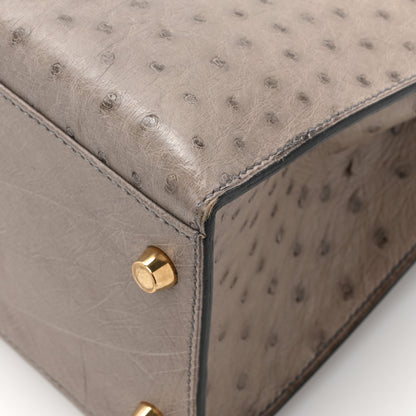 Hermes Ostrich Kelly Sellier 28 Mousse 14 of 18