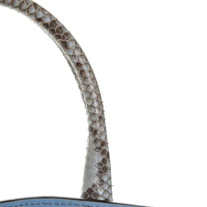 Gucci Python Medium Jackie Top Handle Bag Aquamarine 8 of 9