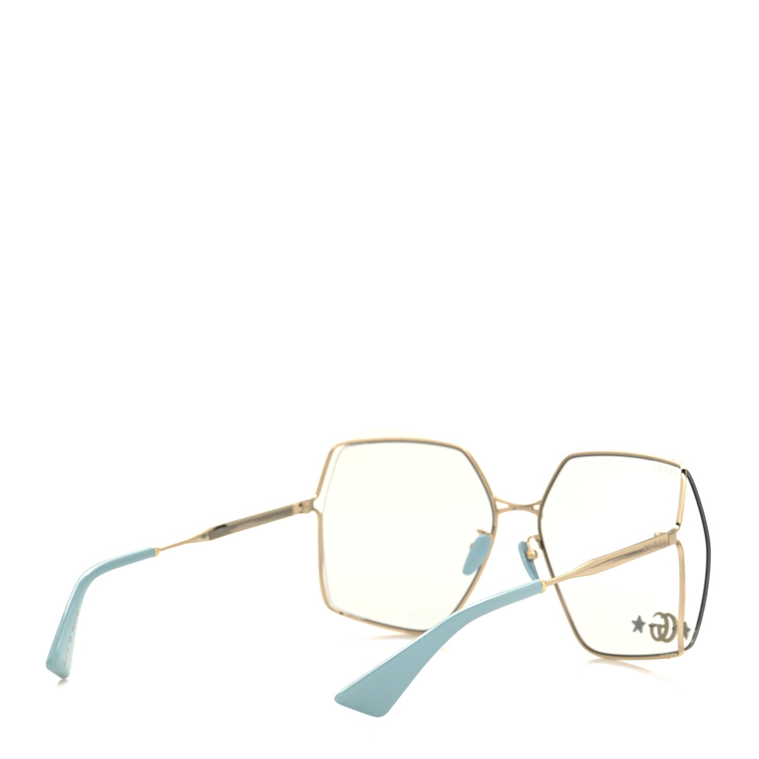 Gucci Metal Sunglasses GG0817S Gold 4 of 8