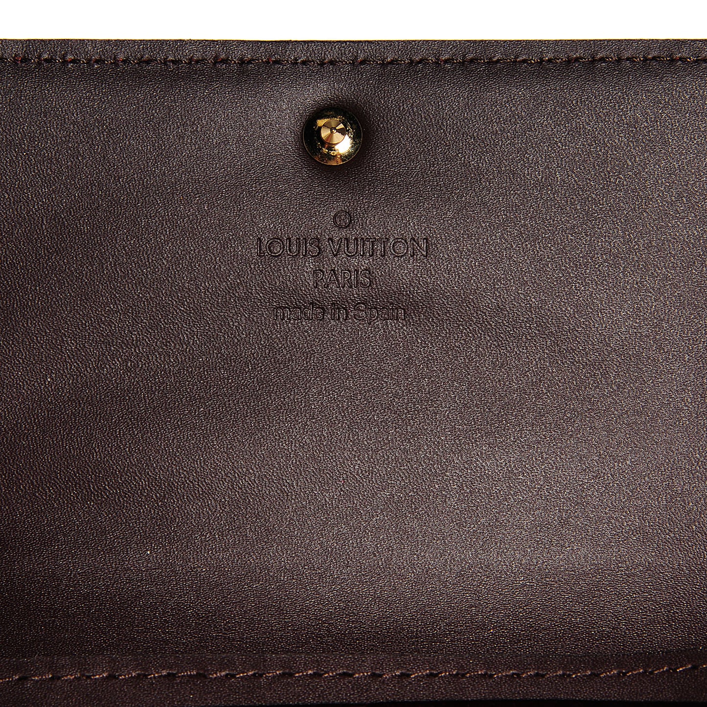 Vernis Business Card Holder Amarante