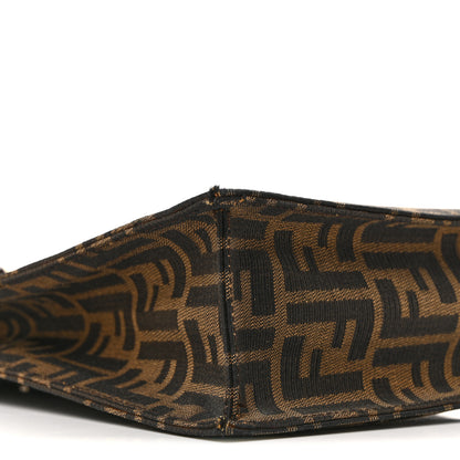 Fendi Zucca Top Handle Vertical Tote Tobacco 8 of 15