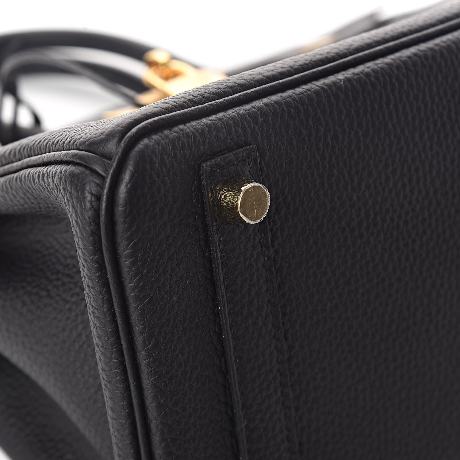 Hermes Togo Birkin 25 Black 10 of 31