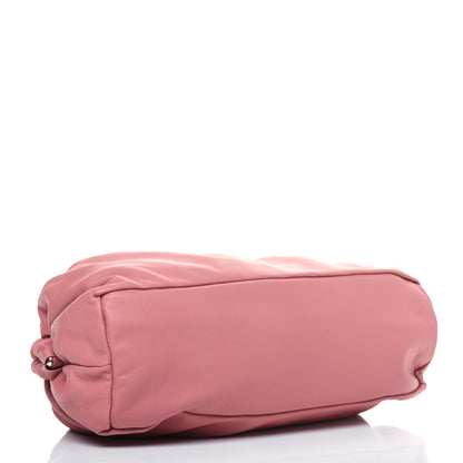 Mansur Gavriel Lambskin Cloud Clutch Blush 4 of 11