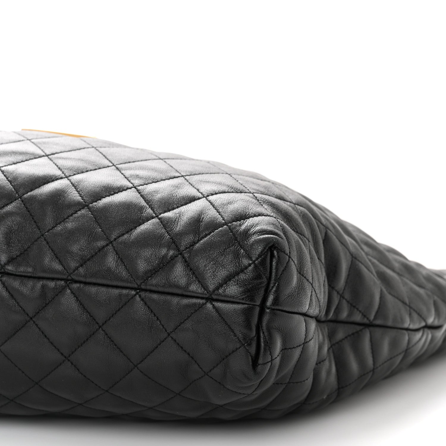 Saint Laurent Lambskin Quilted Maxi Icare Shopping Tote Black 11 of 12