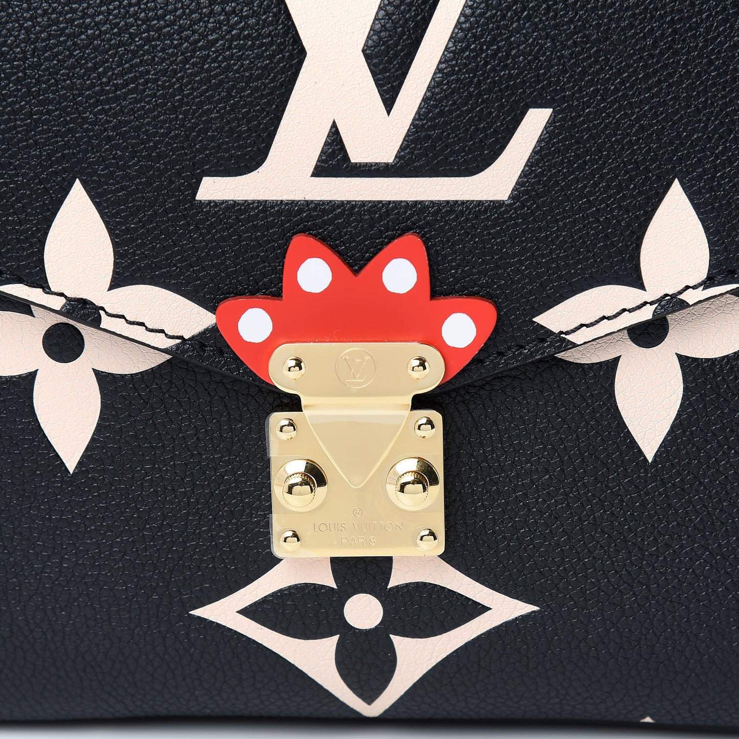Empreinte Monogram Giant Crafty Pochette Metis Black Creme