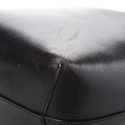Mansur Gavriel Calfskin Mini Bucket Bag Black Argento 17 of 18