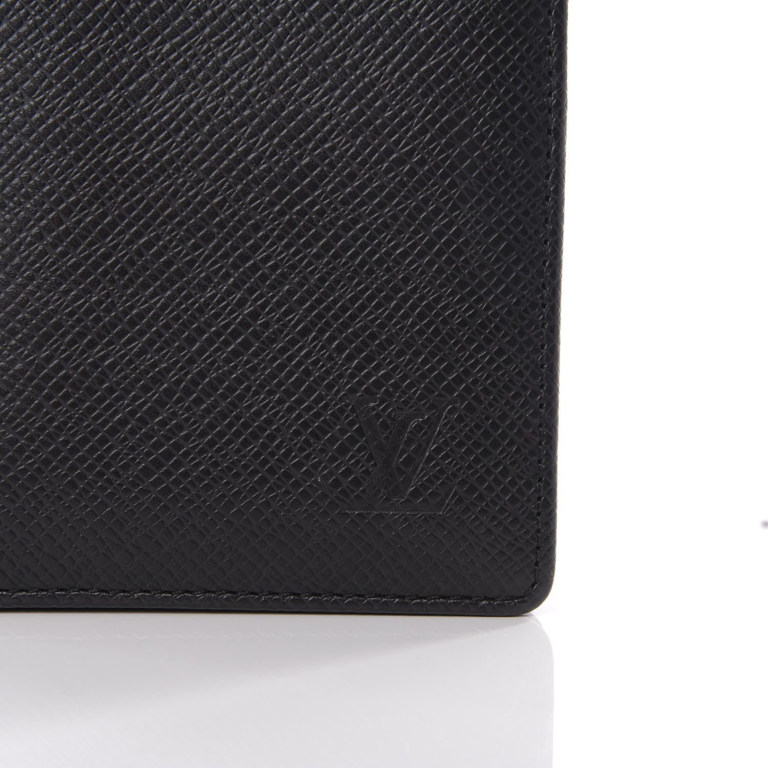 Louis Vuitton Taiga Porte Valeurs Organizer Wallet Black 7 of 8