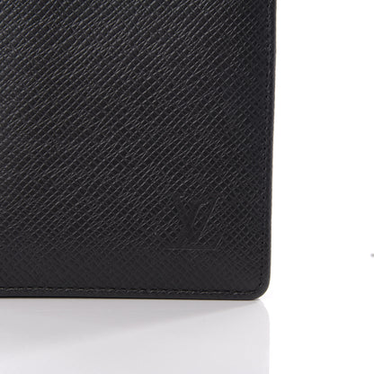 Louis Vuitton Taiga Porte Valeurs Organizer Wallet Black 7 of 8