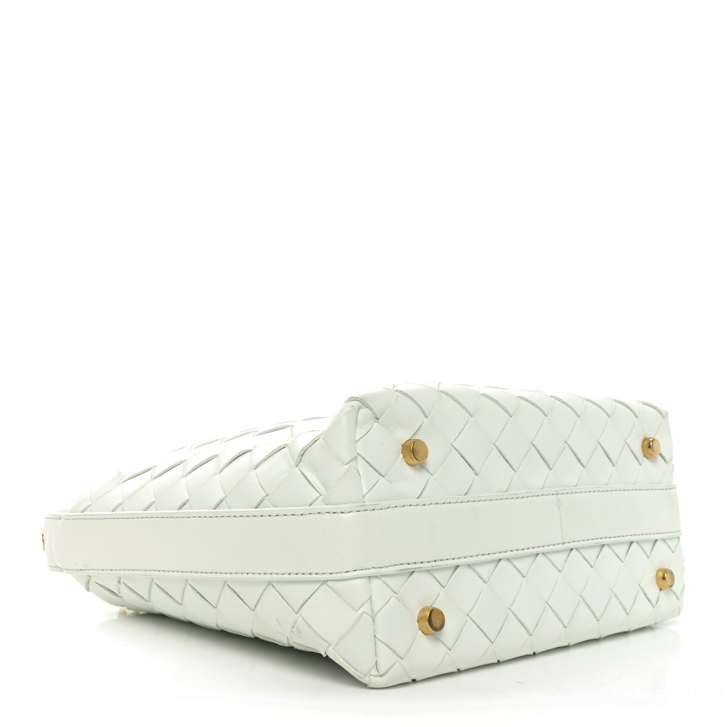 Bottega Veneta Calfskin Nappa Intrecciato Mini Wallace Glacier Muse 4 of 11
