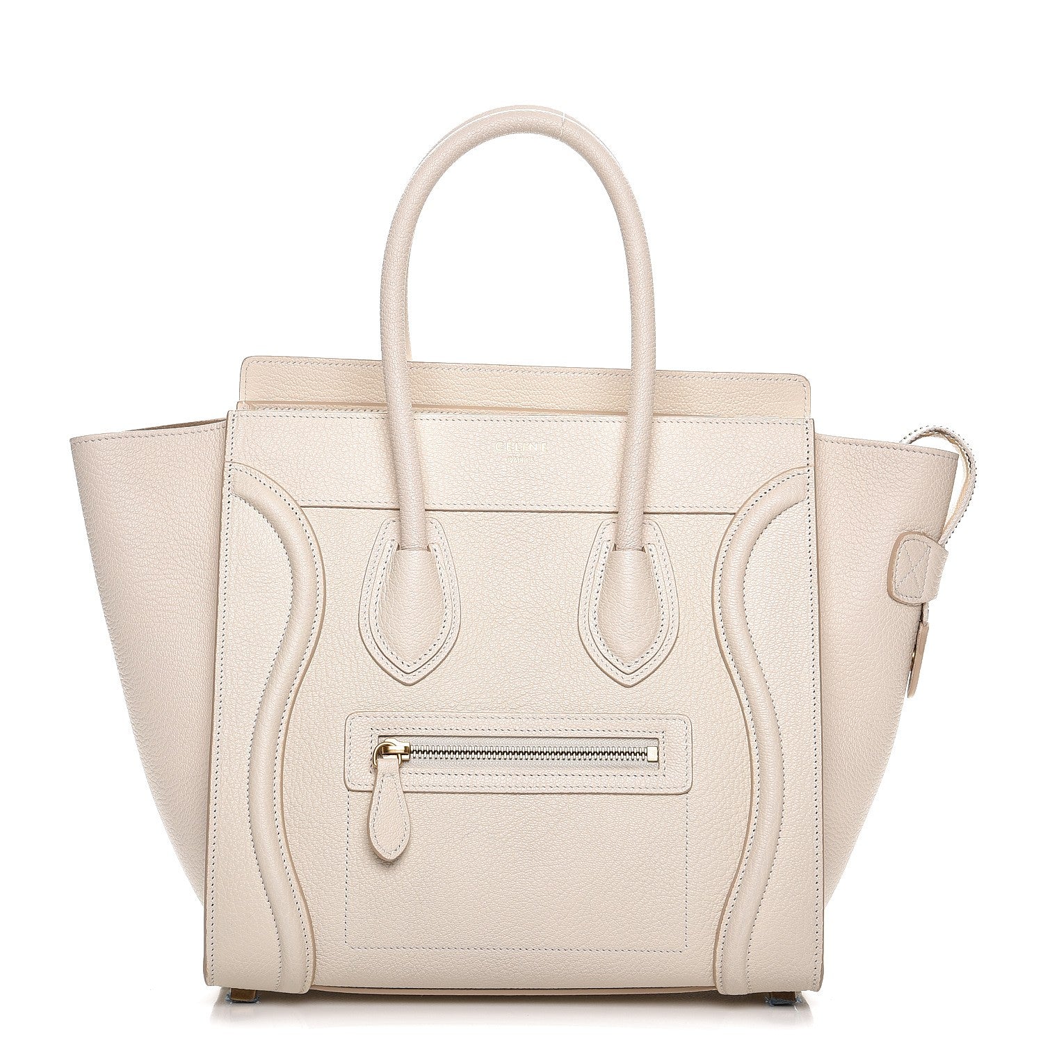Celine Goatskin Micro Luggage White 1 of 6