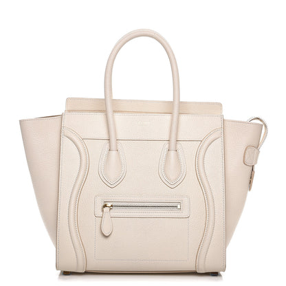 Celine Goatskin Micro Luggage White 1 of 6