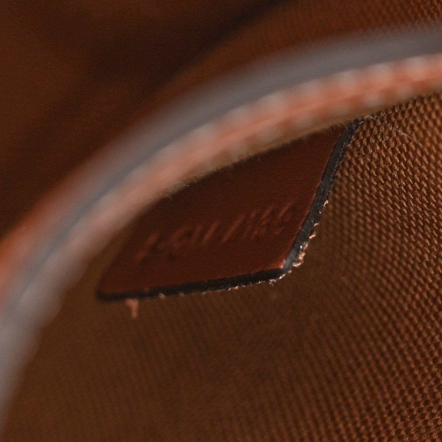 Triomphe Canvas Medium Folco Bag Tan