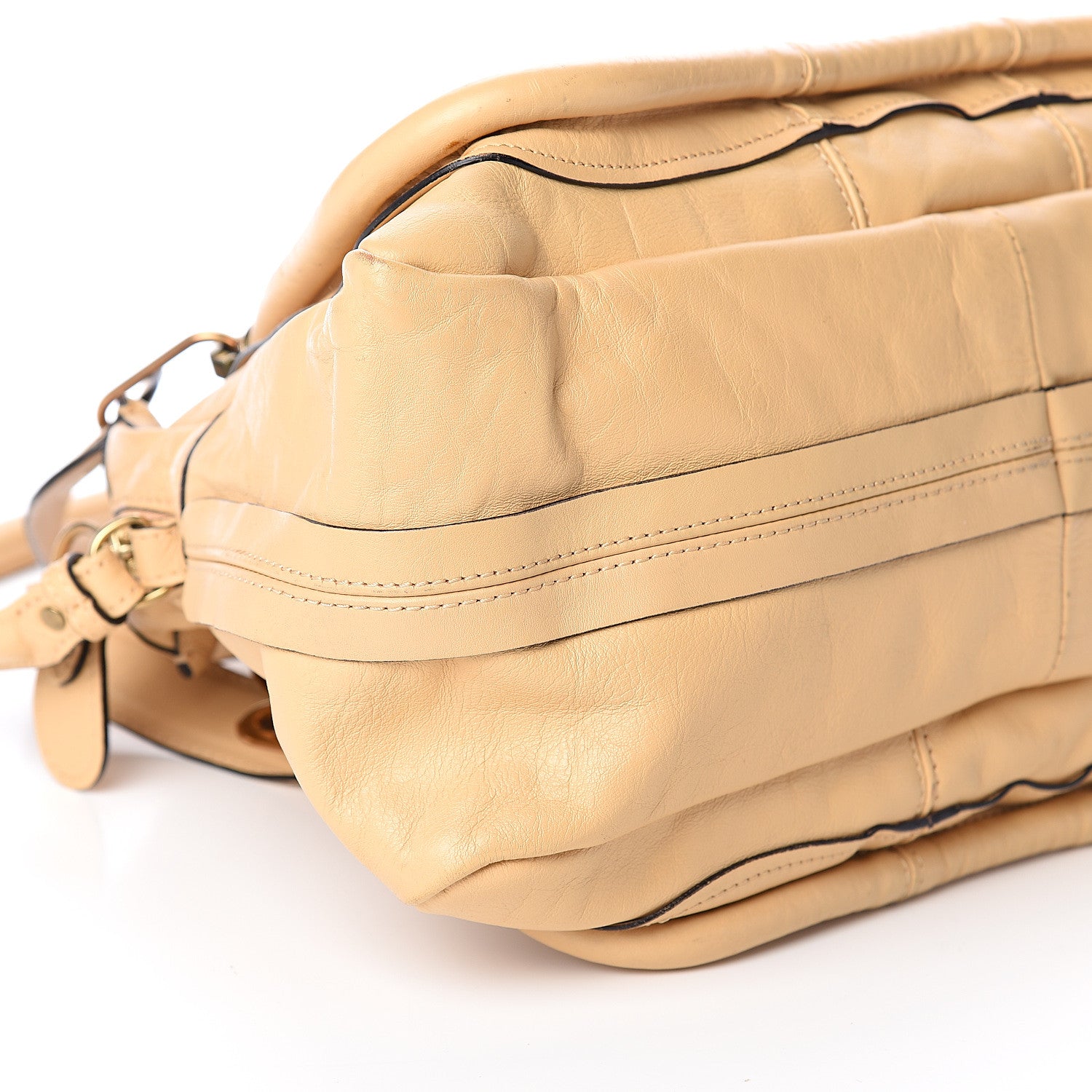 Chloe Calfskin Medium Paraty Eggshell 7 of 8
