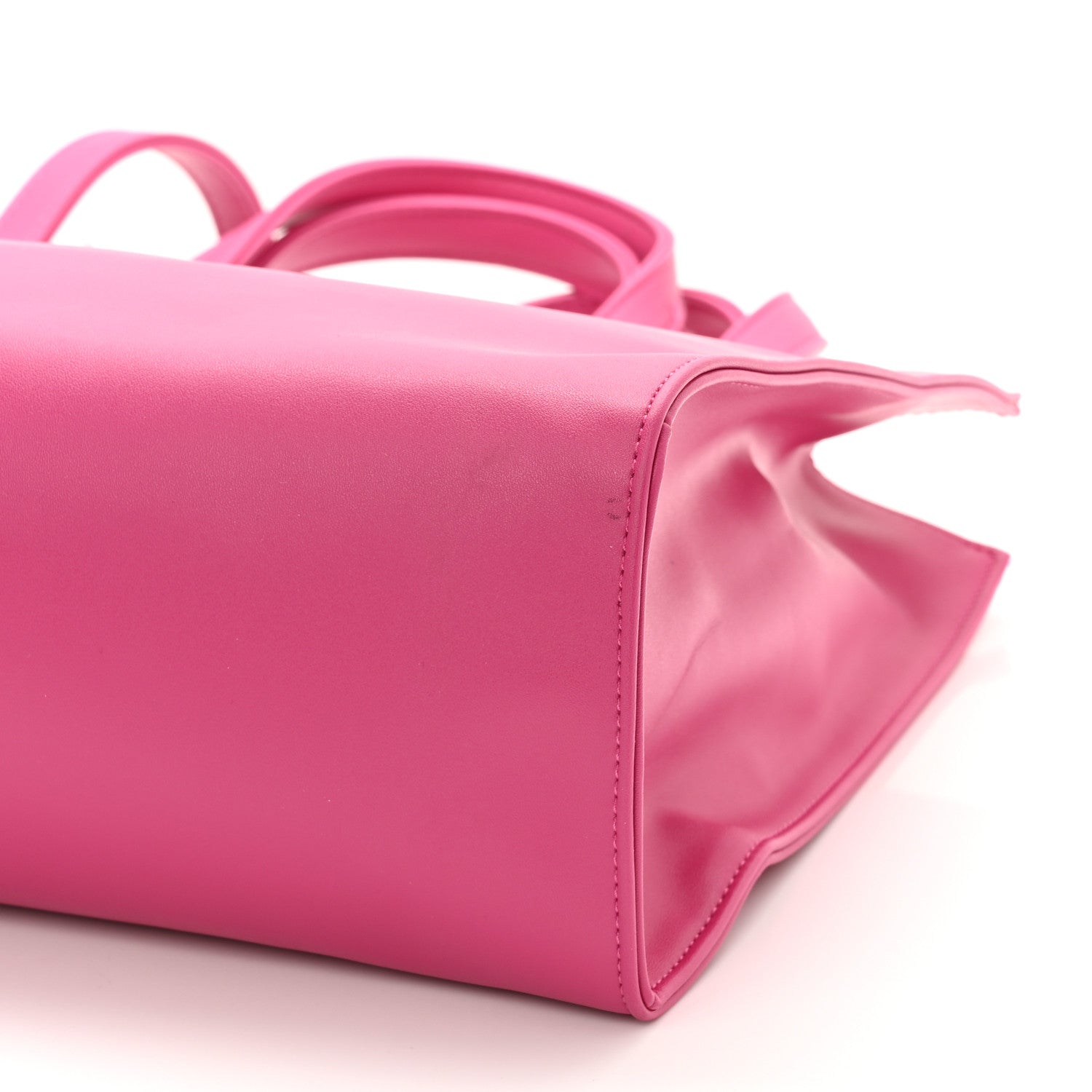 Telfar Vegan Leather Medium Shopping Bag Pink 10 of 14