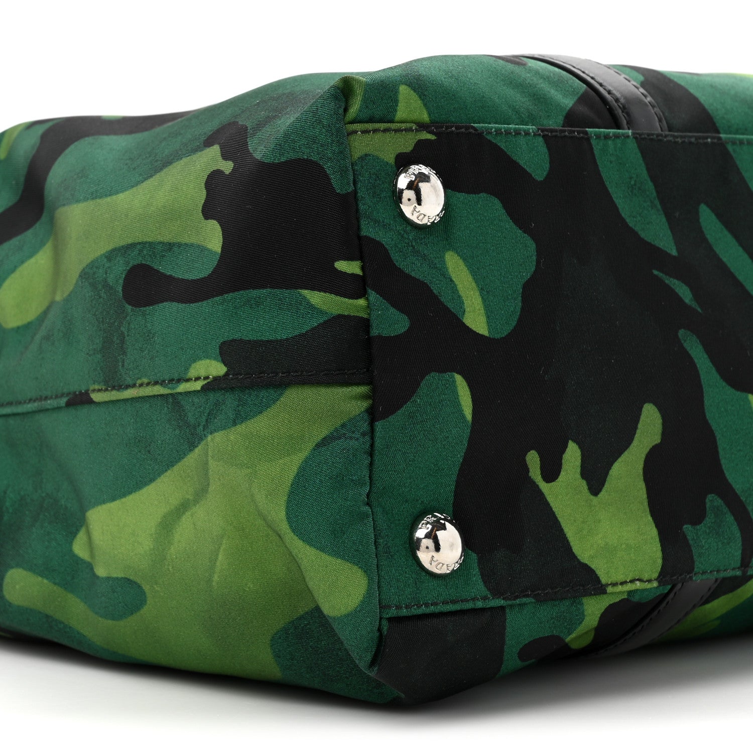 Prada Tessuto Nylon Camouflage Tote Prato 9 of 9