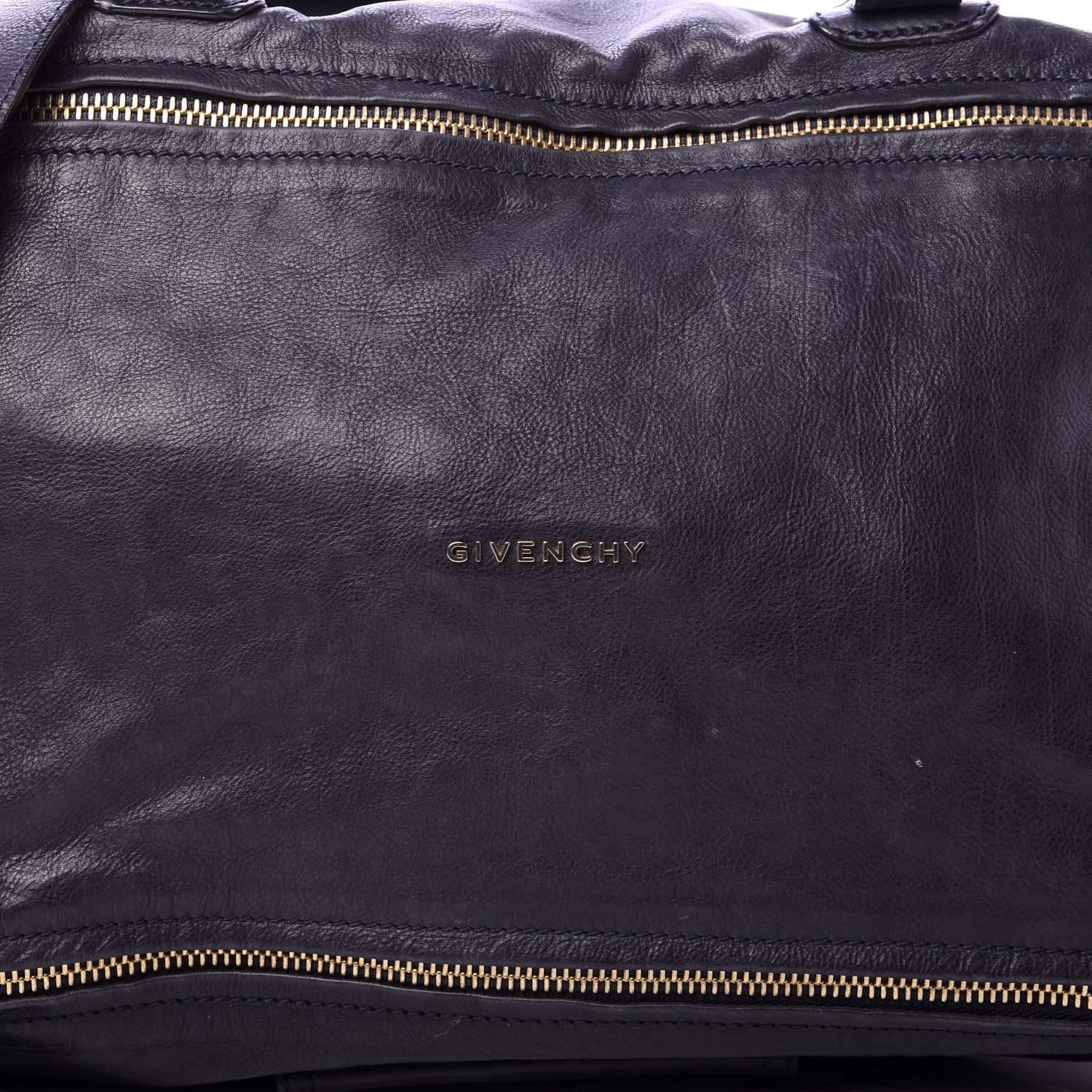 Givenchy Calfskin Medium Braided Pandora Navy 9 of 13