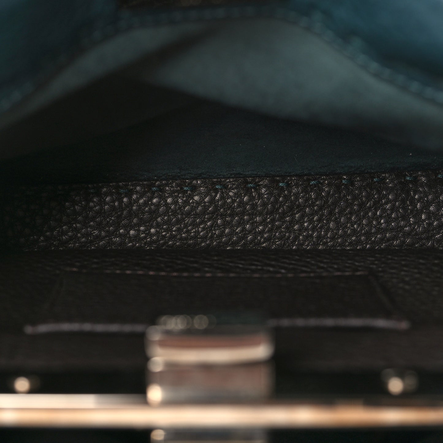 Cuoio Romano Elaphe Selleria Lace Up Bi-Color Mini Peekaboo Iconic Satchel Amazzonia