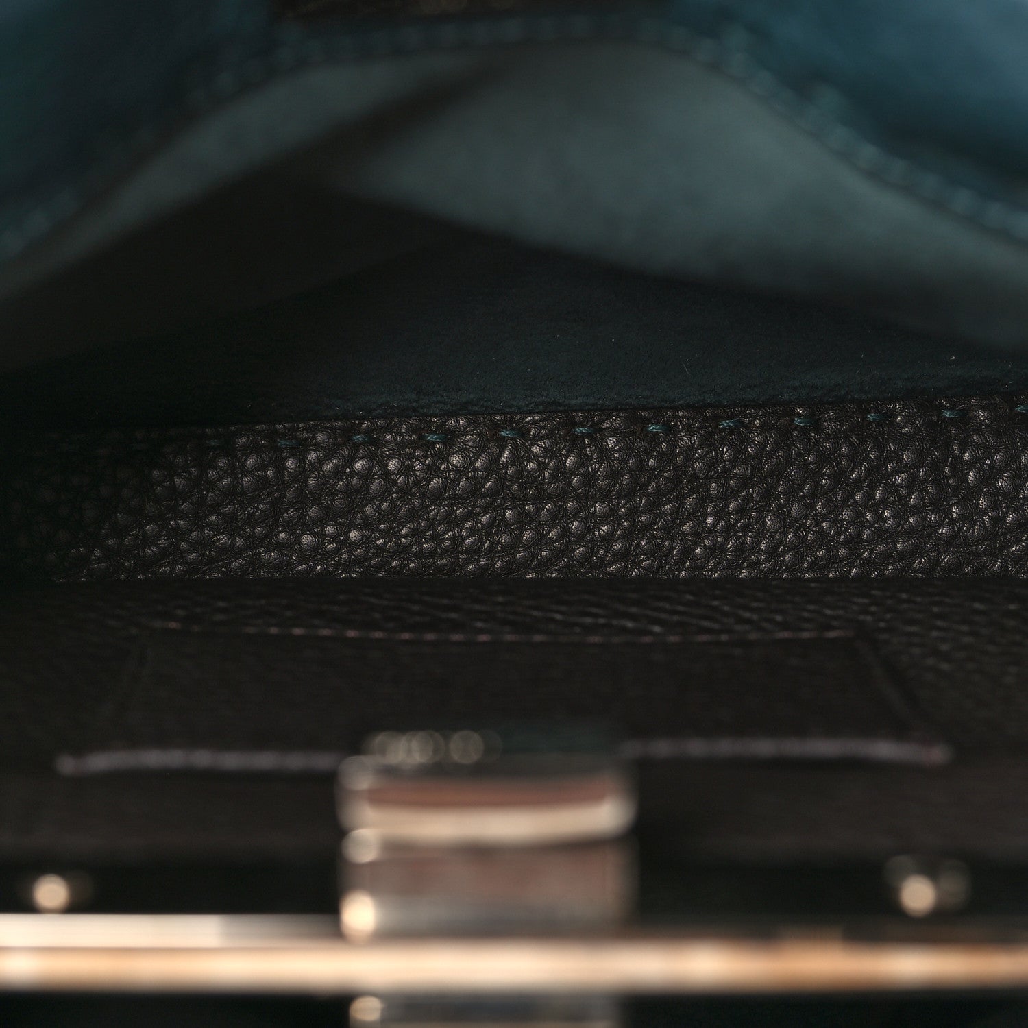 Fendi Cuoio Romano Elaphe Selleria Lace Up Bi-Color Mini Peekaboo Iconic Satchel Amazzonia 5 of 10