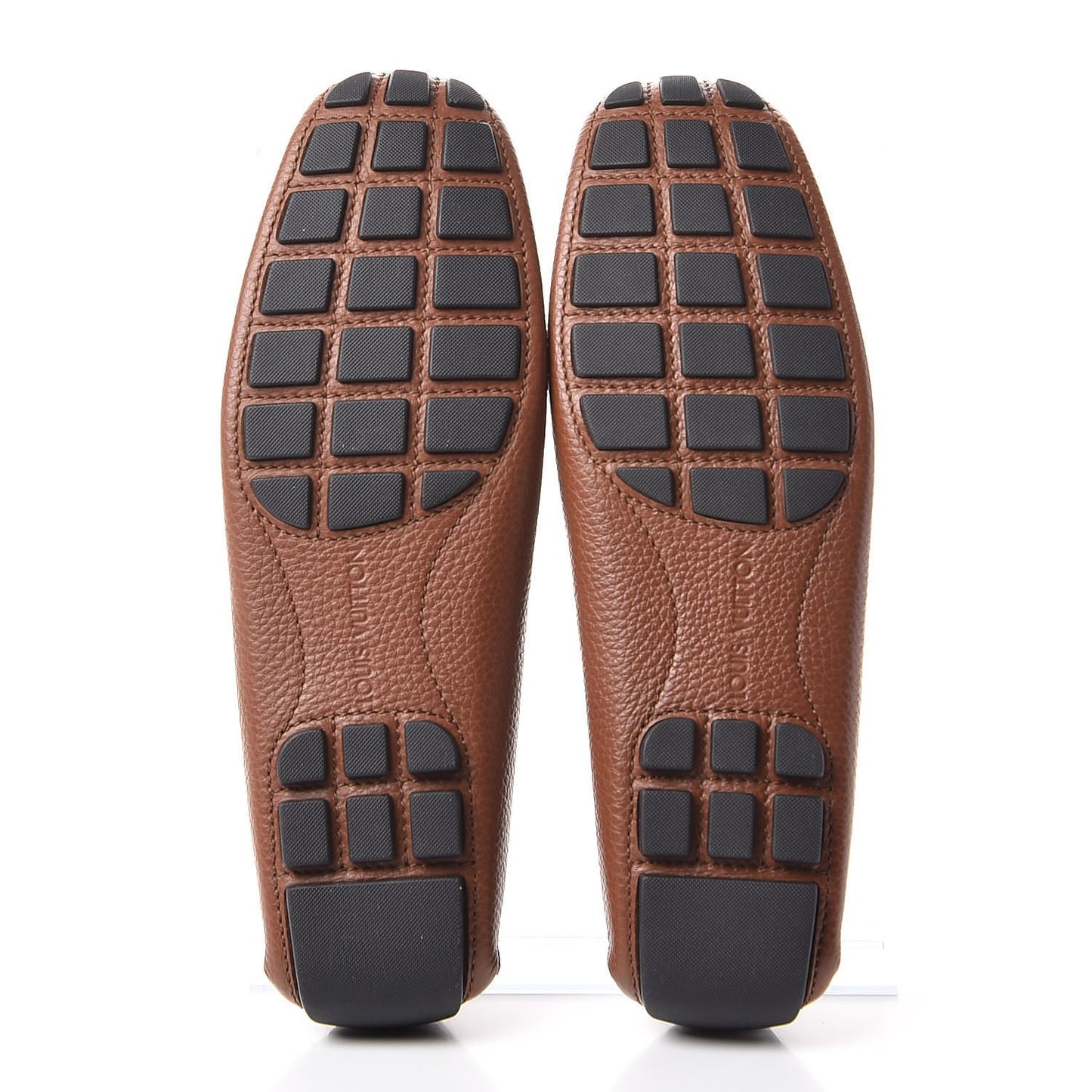 Calfskin Monte Carlo Moccasin Loafers 10.5 Cognac