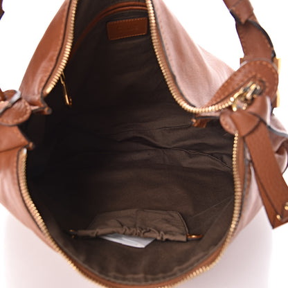 Chloe Calfskin Large Marcie Hobo Tan 6 of 10